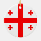 Ornament met de vlag van Georgië (Achterkant)