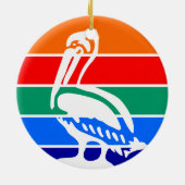 Ornament met de vlag van Sint-Petersburg (Achterkant)