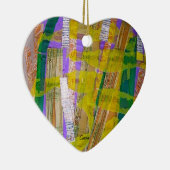 Ornament met gekleurd collage. (Rechts)