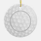 ornament met golfbal (Voorkant)