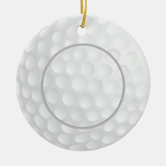 ornament met golfbal (Voorkant)