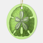 Ornament met groene zandband (Links)