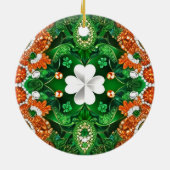 Ornament met Ierland Kleuren Design (Achterkant)