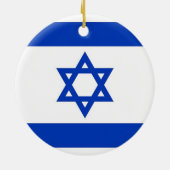 Ornament met Israëlische vlag (Achterkant)