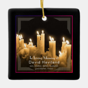 Ornament met kaarsen Bereavement - HAMbyWG