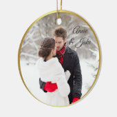 Ornament met keramische keramiek voor paren (Links)