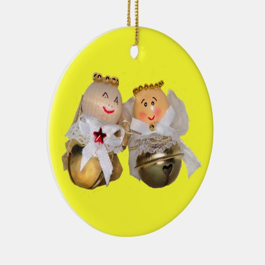 Ornament met kerstangels (Rechts)