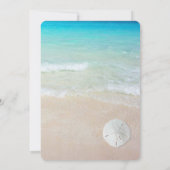 Ornament met kerstbruiloft kaart (Achterkant)