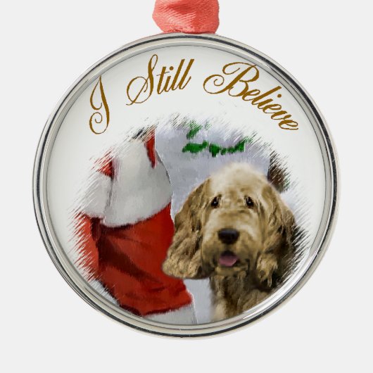 Ornament met kerstcadeaus voor de Otterhound (Voorkant)
