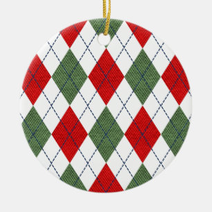 Ornament met kerststijl