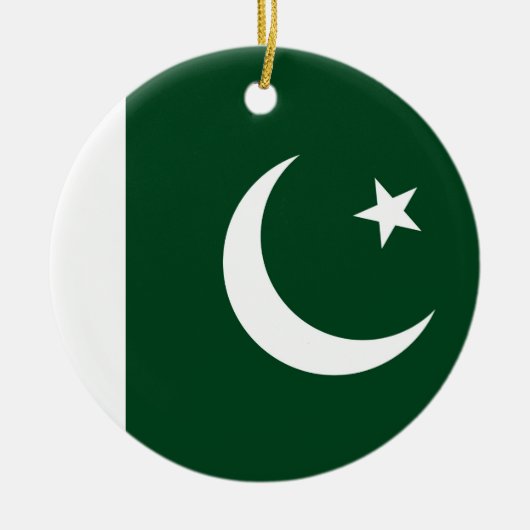 Ornament met Pakistaanse vlag (Voorkant)