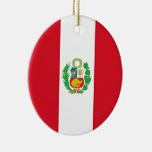 Ornament met Peruaanse vlag (Rechts)