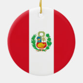 Ornament met Peruaanse vlag (Achterkant)