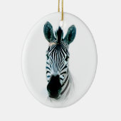 Ornament met portret van het zebra (Rechts)
