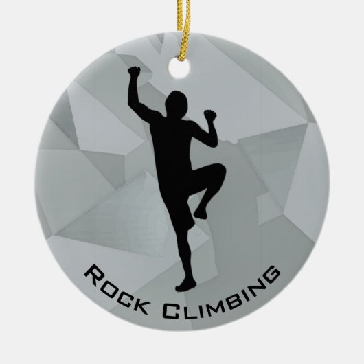 Ornament met rotsklimmen (Voorkant)