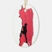 Ornament met rotsklimmen (Links)