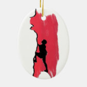 Ornament met rotsklimmen (Achterkant)