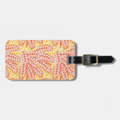 Ornament met tarweoren bagagelabel (Voorkant horizontaal)