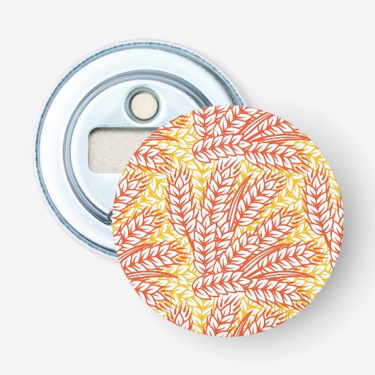 Ornament met tarweoren button flesopener (Voorkant)