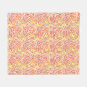 Ornament met tarweoren fleece deken (Voorkant (Horizontaal))