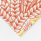 Ornament met tarweoren fleece deken (Hoek)