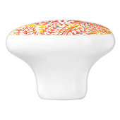 Ornament met tarweoren keramische knop (Zijkant)