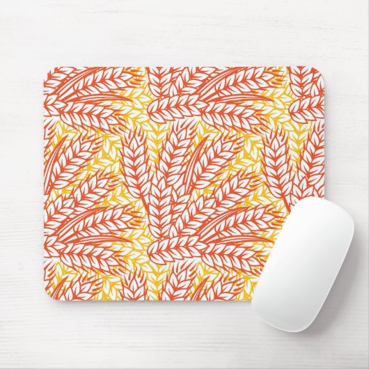 Ornament met tarweoren muismat (Met muis)