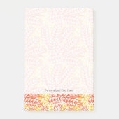 Ornament met tarweoren post-it® notes (Voorkant)