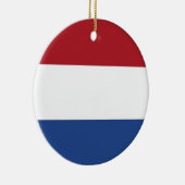 Ornament met vlag van Nederland (Rechts)