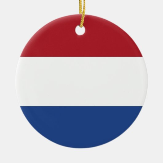 Ornament met vlag van Nederland (Voorkant)