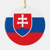 Ornament met vlag van Slowakije (Voorkant)