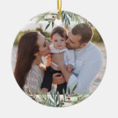 Ornament met winterkerst (Voorkant)