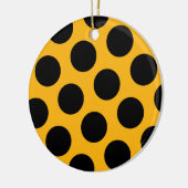 Ornament met zwarte poka (Links)