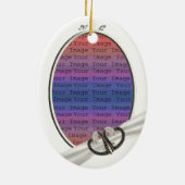 Ornament met zwarte & witte diamant (Achterkant)