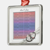 Ornament met zwarte & witte diamant (Links)