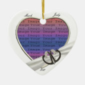 Ornament met zwarte & witte diamant (Voorkant)