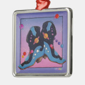 Ornament - Midnight Cowboy Boots (Links)