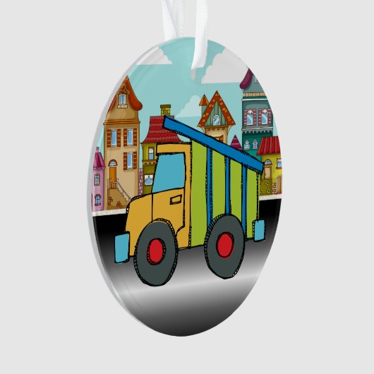 Ornament Ophalen van vrachtwagen (voorkant)