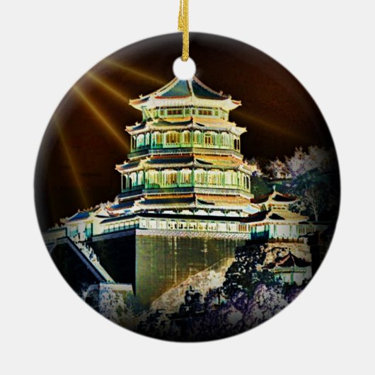 Ornament Pagoda (Achterkant)