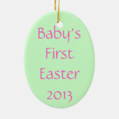 Ornament - Pasen - Bunny & Tulip (R/F) (Achterkant)