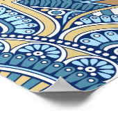 Ornament Patroon 2 Poster (Hoek)