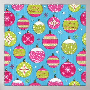Ornament patroon poster