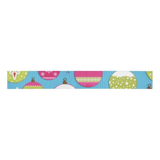 Ornament pattern grosgrain lint (Voorkant)