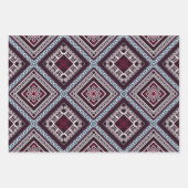 Ornament Pattern Inpakpapier Vel (Voorkant)