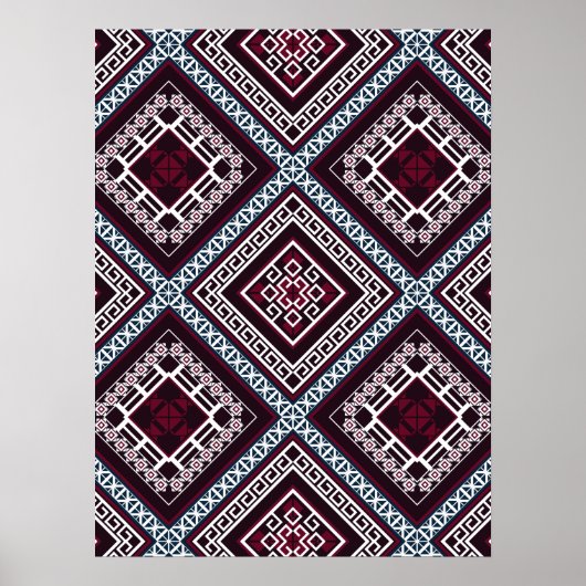 Ornament Pattern Poster (Voorkant)