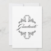 Ornament Pet en diplomatiek Afstuderen Kaart (Achterkant)