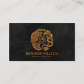 Ornament Phoenix en Dragon Visitekaartje (Voorkant)