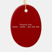 Ornament - PinUp (Achterkant)