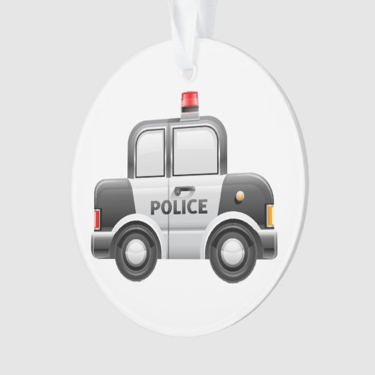 Ornament politieauto (voorkant)