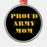 Ornament Proud Army Mam